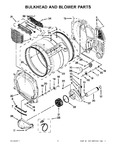 Diagram for 03 - Bulkhead And Blower Parts