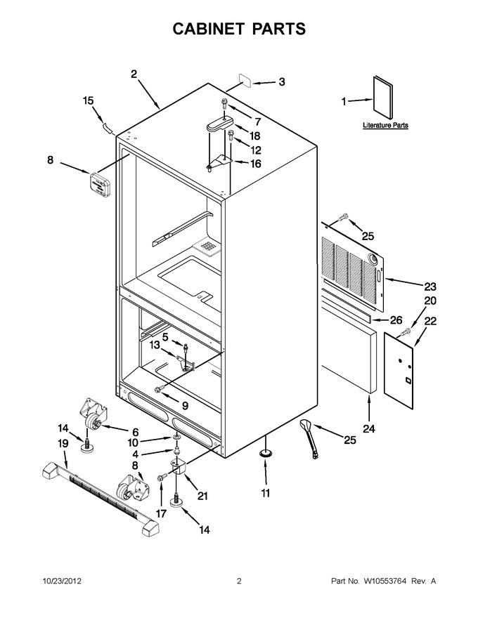 Diagram for ABB1921WEW3