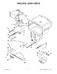 Diagram for 05 - Freezer Liner Parts