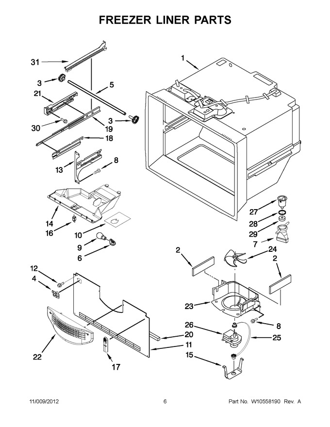 Diagram for ABB1924WEW3