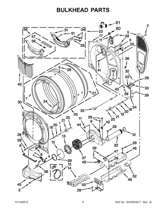 Diagram for YMED8000AW0