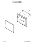 Diagram for 03 - Freezer Door