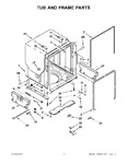 Diagram for 05 - Tub And Frame Parts