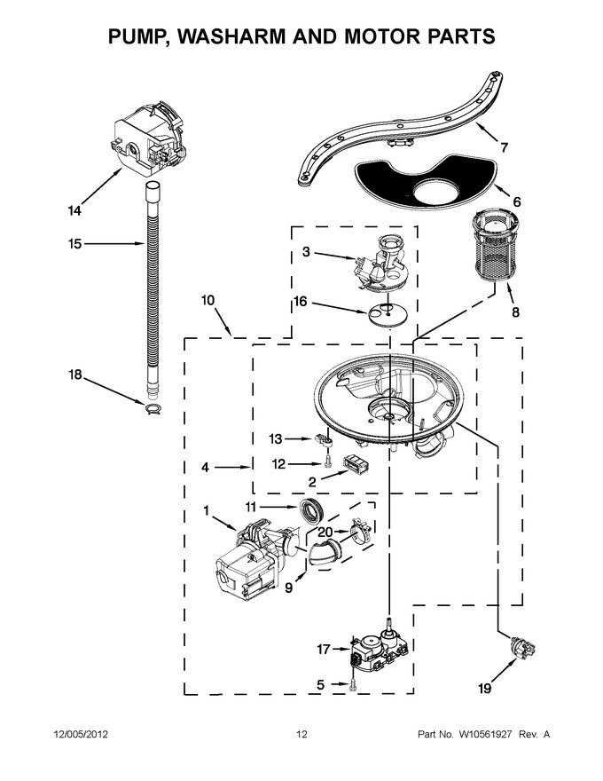 Diagram for JDB8700AWP1