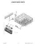 Diagram for 10 - Lower Rack Parts