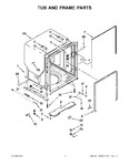 Diagram for 05 - Tub And Frame Parts