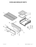 Diagram for 05 - Oven And Broiler Parts