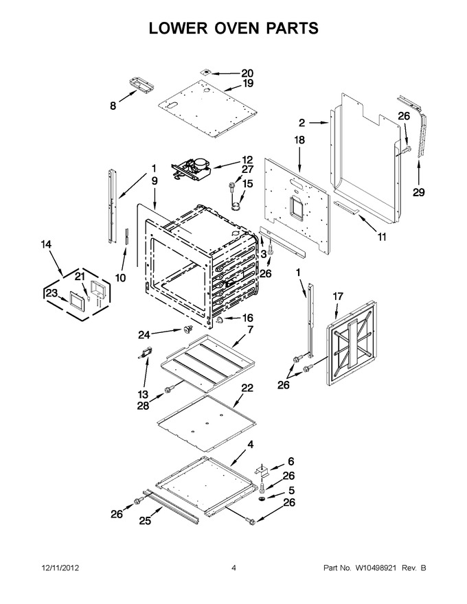 Diagram for JJW3830WS01