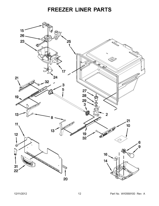 Diagram for MFI2269VEW7