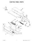 Diagram for 01 - Control Panel Parts