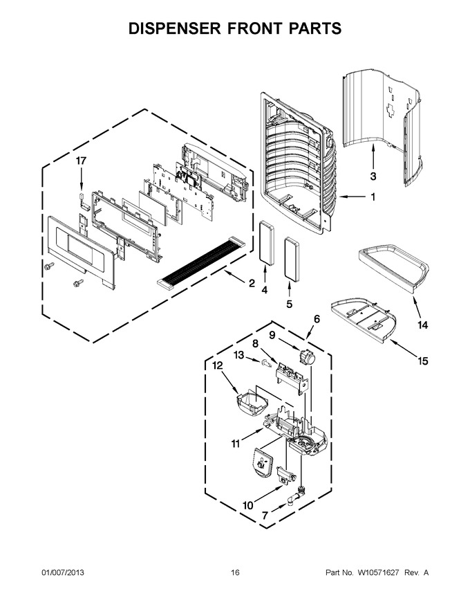 Diagram for MFI2665XEW7