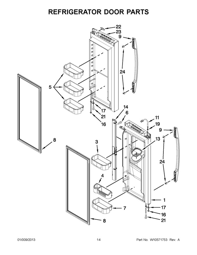 Diagram for MFI2670XEW8