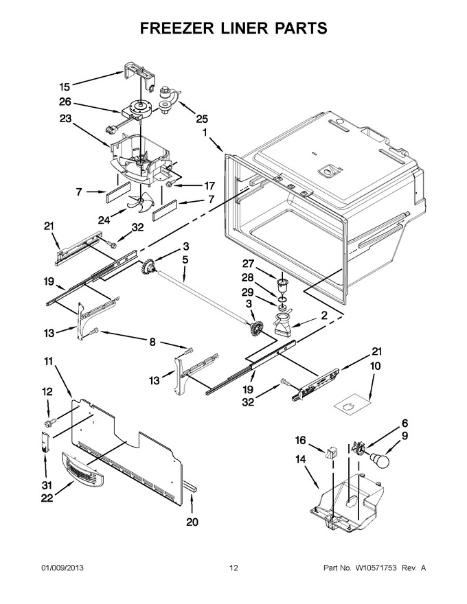 Diagram for MFI2670XEW8