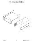 Diagram for 11 - Top Grille & Unit Cover