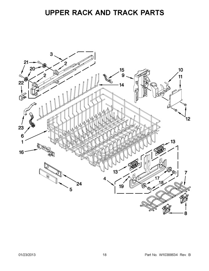 Diagram for JDB3650AWF4