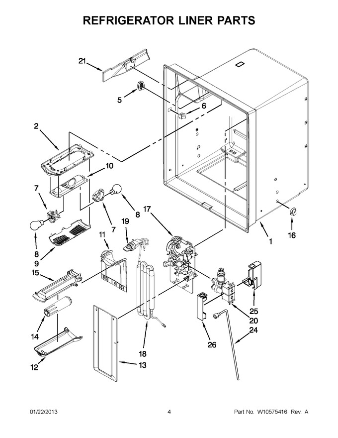 Diagram for MFI2665XEM8
