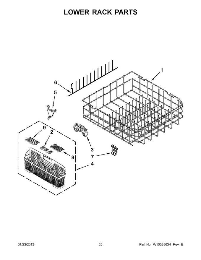 Diagram for JDB3650AWF4