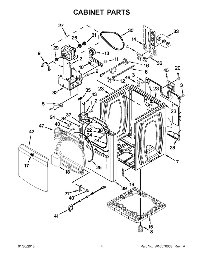 Diagram for YMEDB750YW2