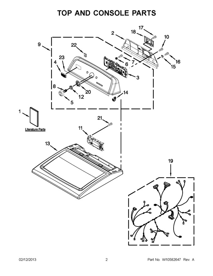 Diagram for MEDX600XW1