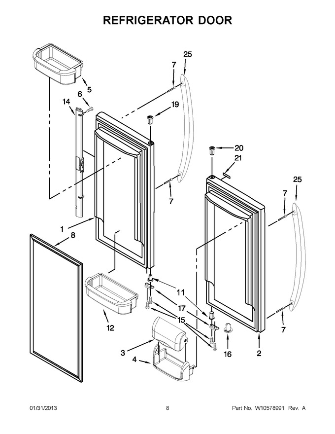 Diagram for MFC2061KES14