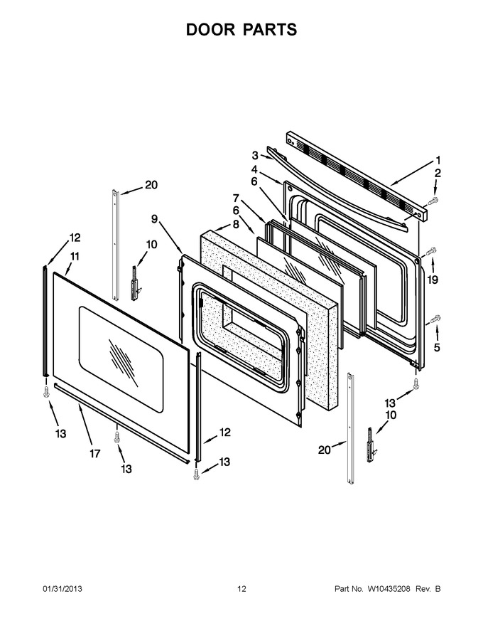 Diagram for MGR7661WB3