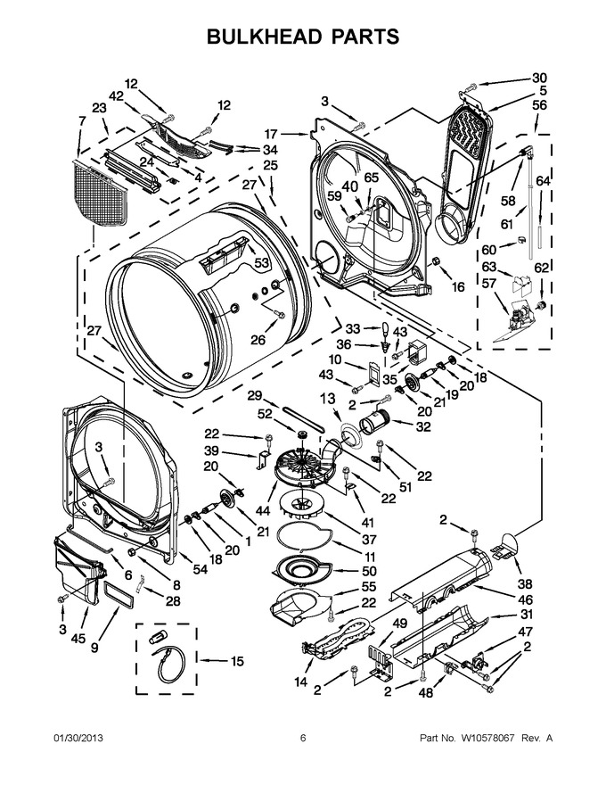 Diagram for YMEDB850YW2