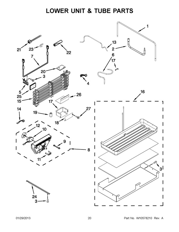 Diagram for JF42NXFXDW04