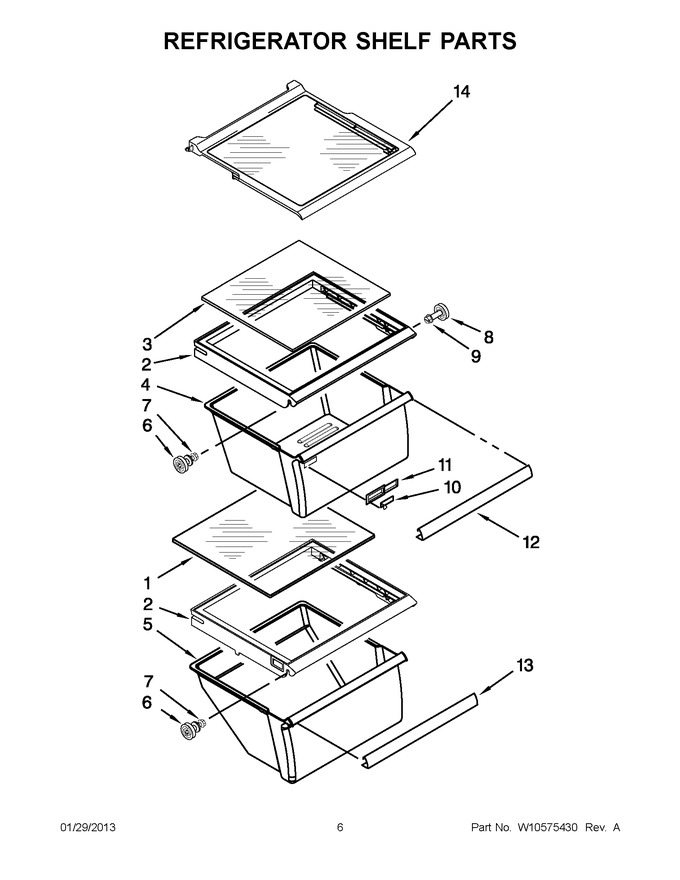 Diagram for ASD2575BRS00