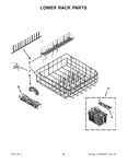Diagram for 10 - Lower Rack Parts