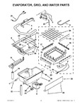 Diagram for 02 - Evaporator, Grid, And Water Parts