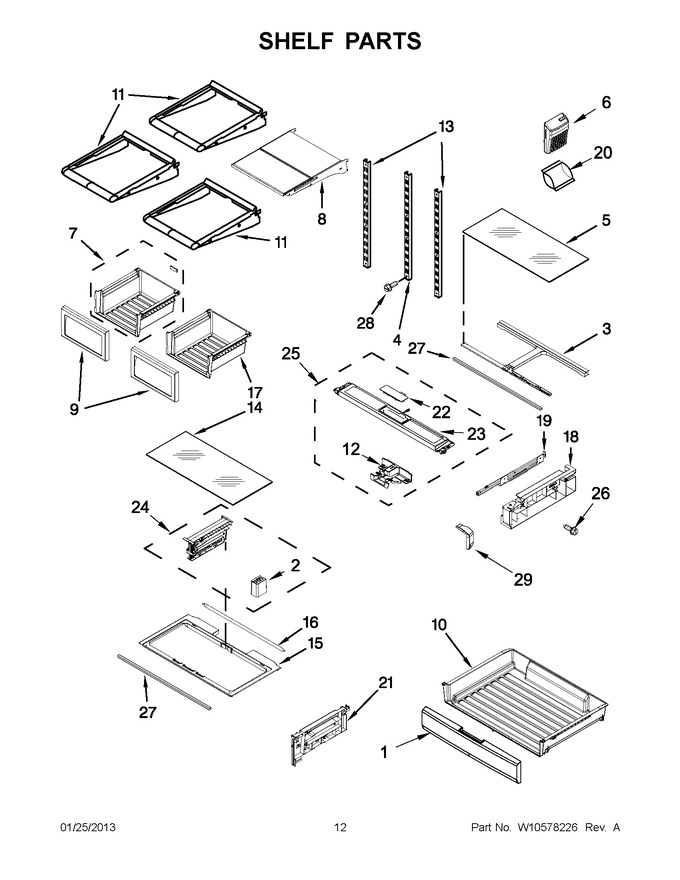 Diagram for MFT2673BEW10