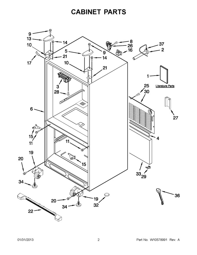 Diagram for MFC2061KES14