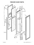 Diagram for 09 - Freezer Door Parts