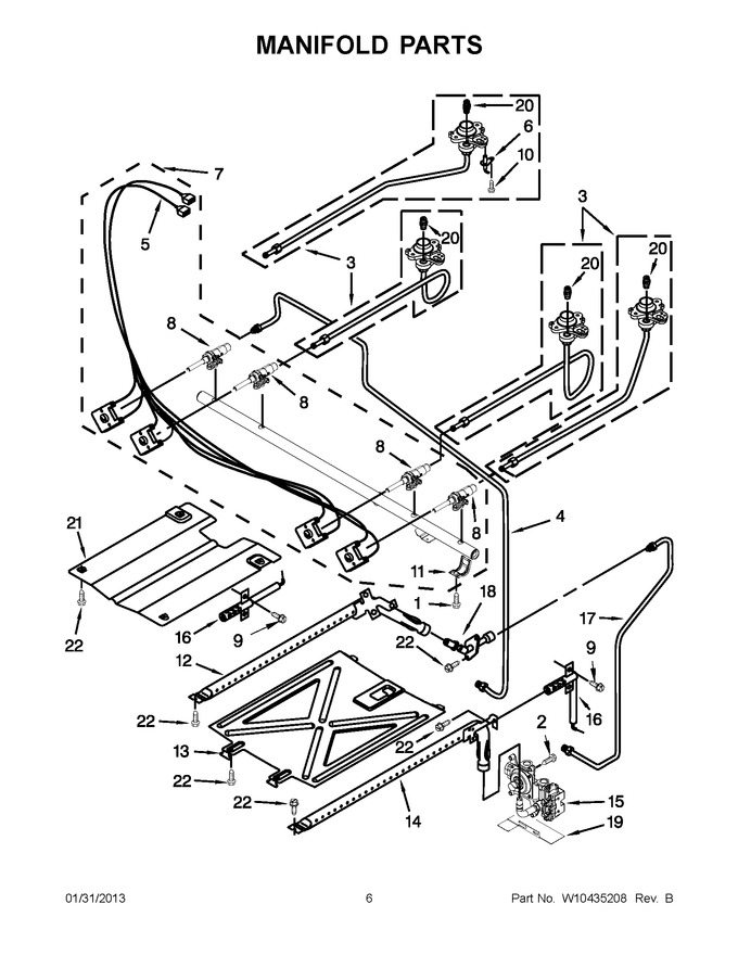 Diagram for MGR7661WB3