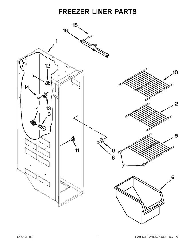Diagram for ASD2575BRS00