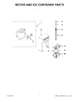 Diagram for 05 - Motor And Ice Container Parts