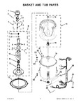 Diagram for 03 - Basket And Tub Parts