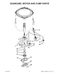 Diagram for 04 - Gearcase, Motor And Pump Parts