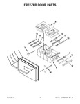 Diagram for 08 - Freezer Door Parts