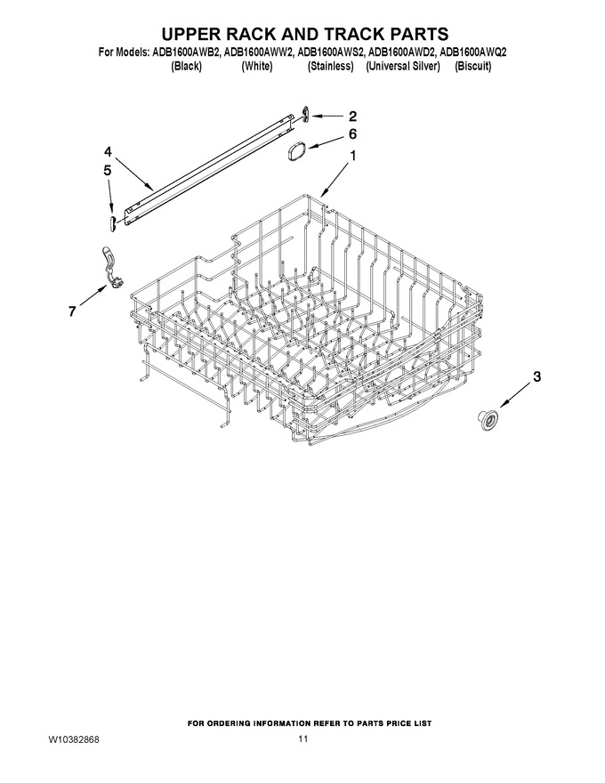 Diagram for ADB1600AWS2