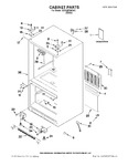 Diagram for 01 - Cabinet Parts