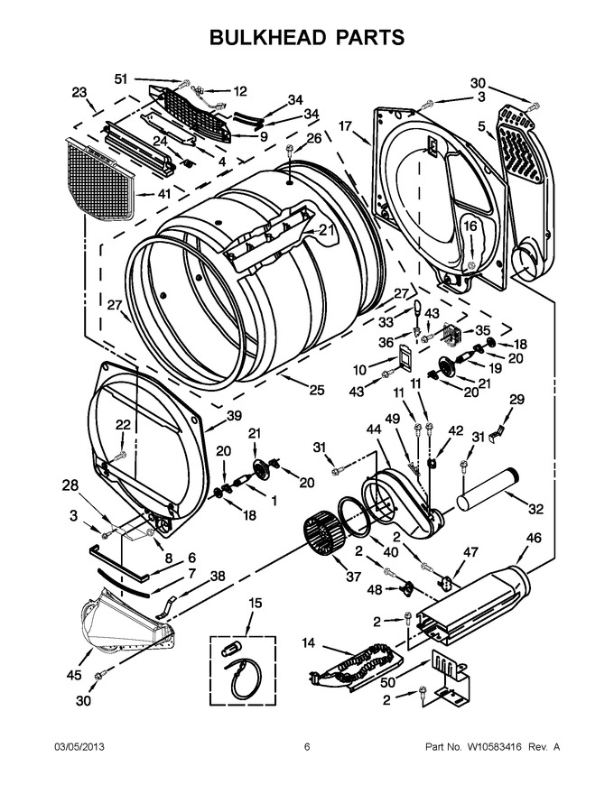 Diagram for MEDX500XW1