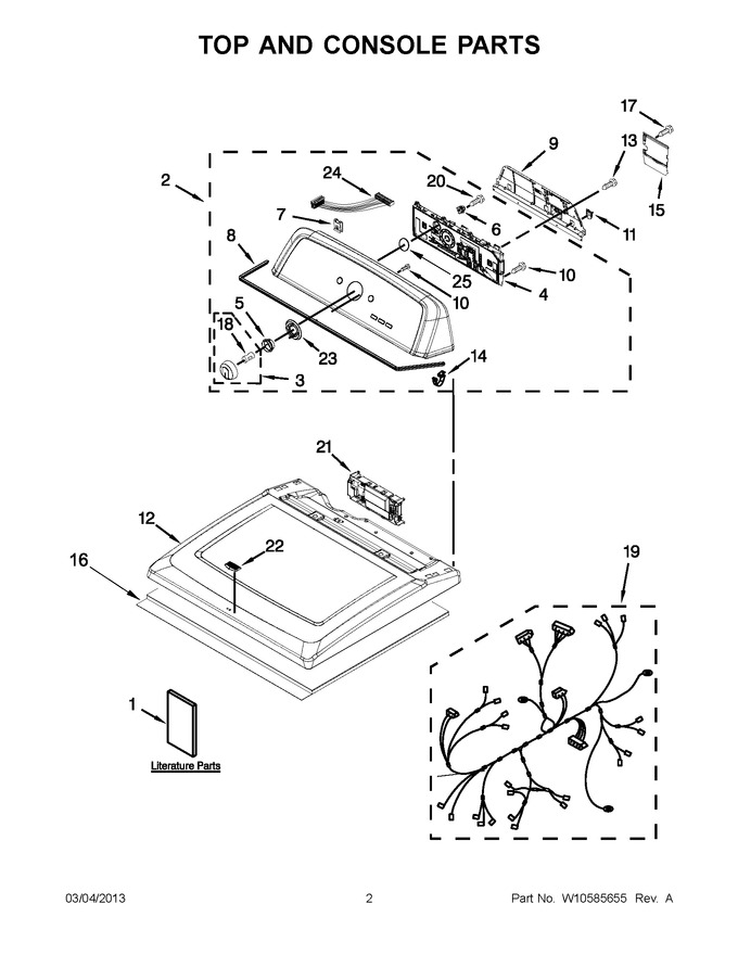Diagram for YMEDX700AG1