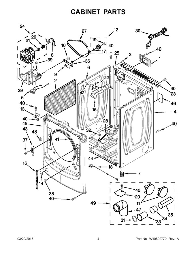 Diagram for MGD4200BG0