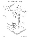 Diagram for 01 - Top And Console Parts
