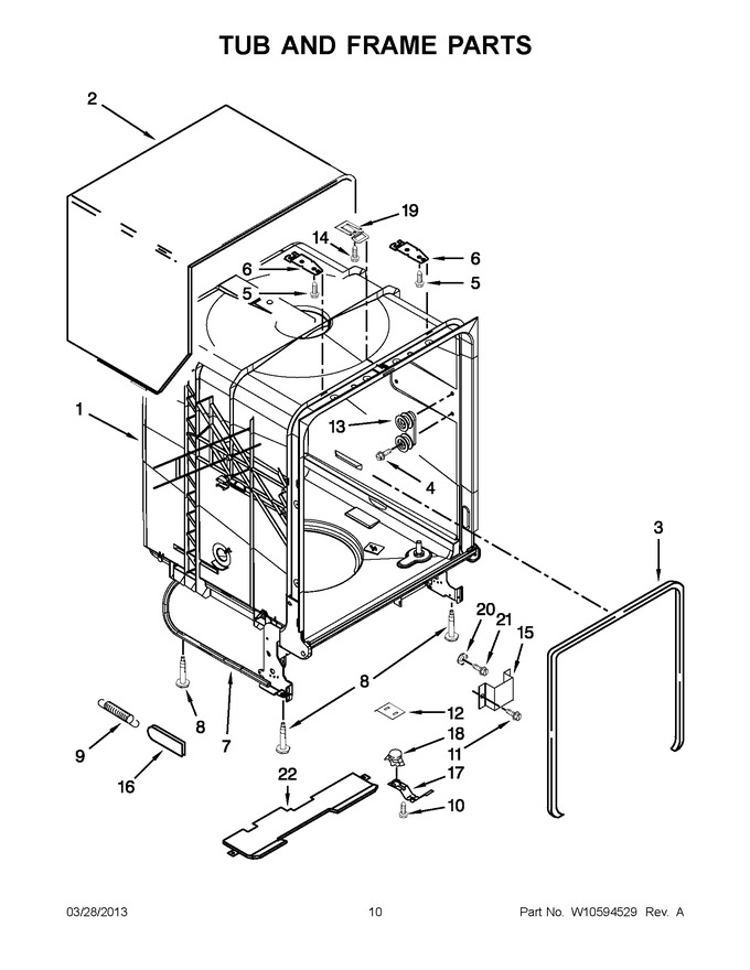 Diagram for MDBH949PAW2