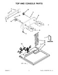 Diagram for 01 - Top And Console Parts
