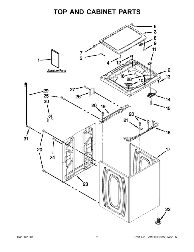 Diagram for 4GMVWX500YW1