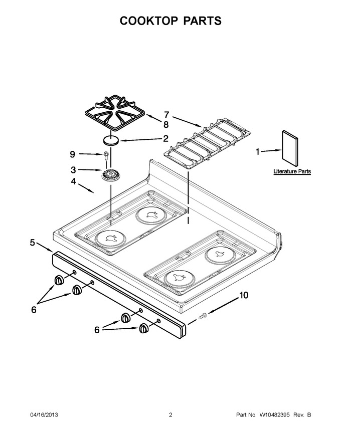 Diagram for MGR7662WW4