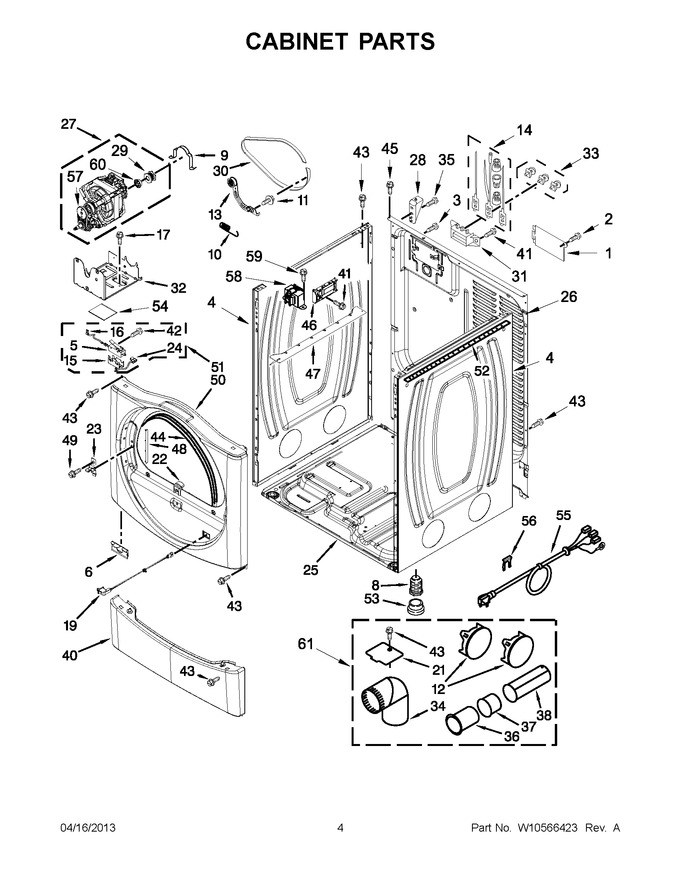 Diagram for MDE25PRAZW1